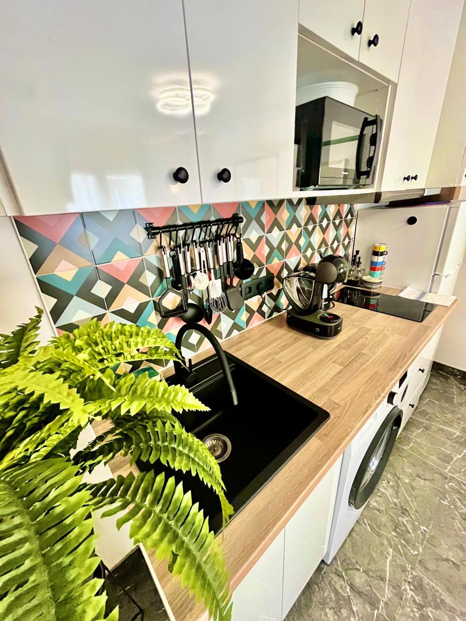 Elegante Apartamento Tres Colores Alicante Exterior foto